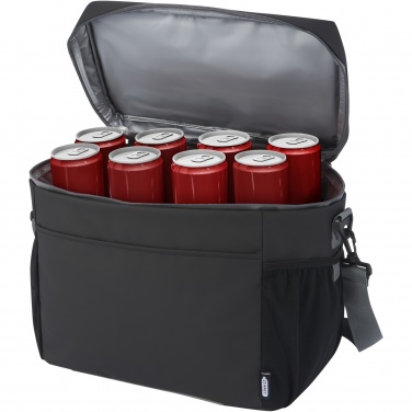 Logo trade promotional gifts image of: Aqua 20-can GRS recycled water resistant cooler bag 22L