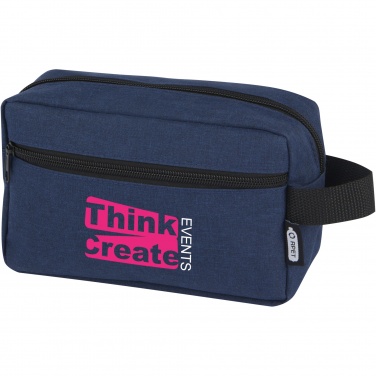 Logo trade corporate gifts picture of: Ross GRS RPET toiletry bag 1.5L
