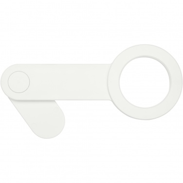 Logo trade promotional merchandise image of: Hook recycled plastic desktop phone holder