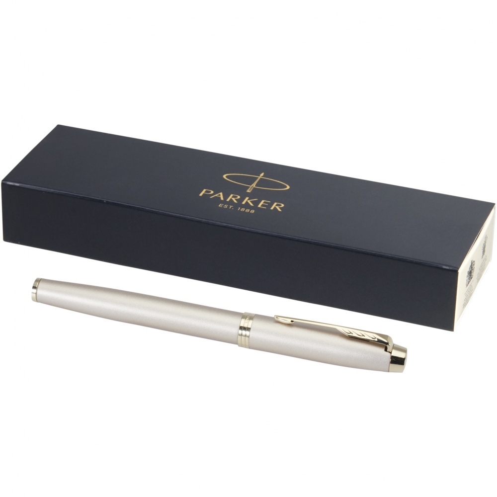 Logo trade corporate gift photo of: Parker IM rollerball pen