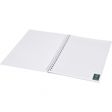 Logo trade promotional items picture of: Desk-Mate® A4 spiral notebook with printed back cover