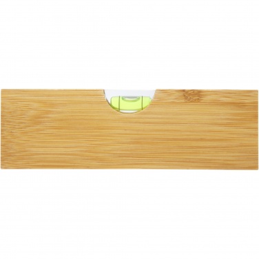 Logotrade promotional item picture of: Flush bamboo spirit level with bottle opener