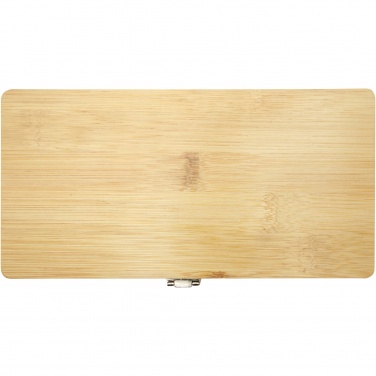 Logotrade promotional item picture of: Rivet 19-piece bamboo/recycled plastic tool set