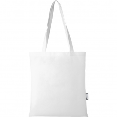 Logo trade promotional items picture of: Zeus GRS recycled non-woven convention tote bag 6L