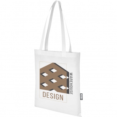 Logotrade promotional giveaway picture of: Zeus GRS recycled non-woven convention tote bag 6L