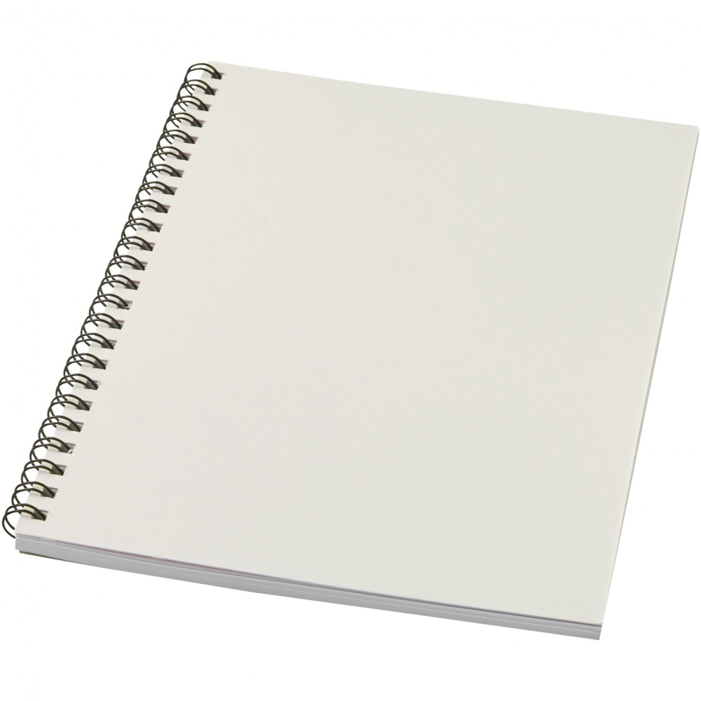 Logo trade advertising product photo of: Desk-Mate® A5 colour spiral notebook
