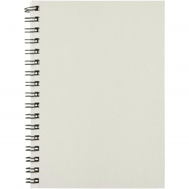 Logo trade promotional gifts image of: Desk-Mate® A6 colour spiral notebook