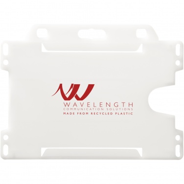 Logotrade promotional giveaway image of: Vega recycled plastic card holder
