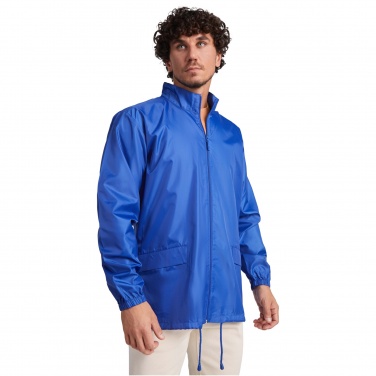 Logo trade promotional giveaways image of: Escocia unisex lightweight rain jacket