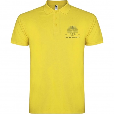 Logo trade promotional items picture of: Star short sleeve men's polo