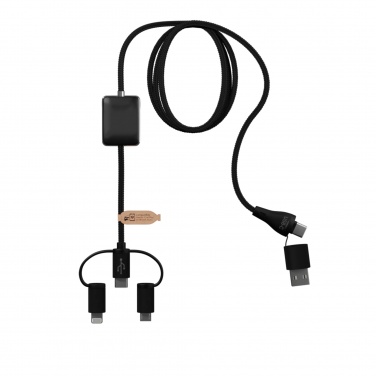 Logotrade promotional giveaway image of: SCX.design C48 CarPlay 5-in-1 charging cable 