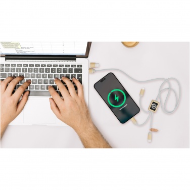 Logo trade promotional item photo of: SCX.design C49 5-in-1 charging cable