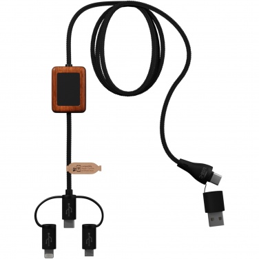 Logo trade promotional merchandise picture of: SCX.design C46 5-in-1 CarPlay cable