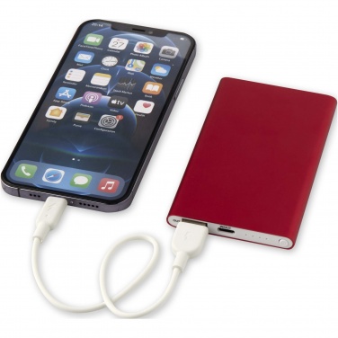 Logotrade advertising product image of: Pep 4000 mAh Type-C recycled aluminium power bank 