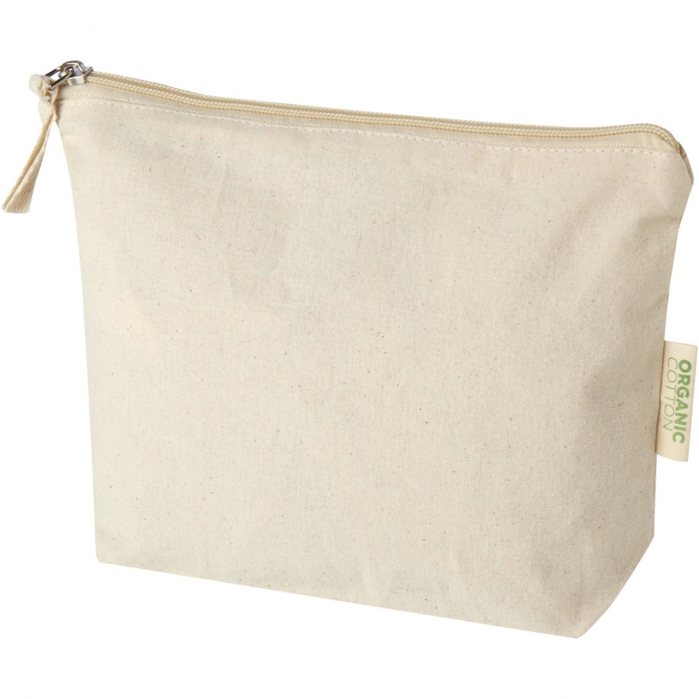 Logotrade corporate gifts photo of: Orissa 180 g/m² organic toiletry bag 1L