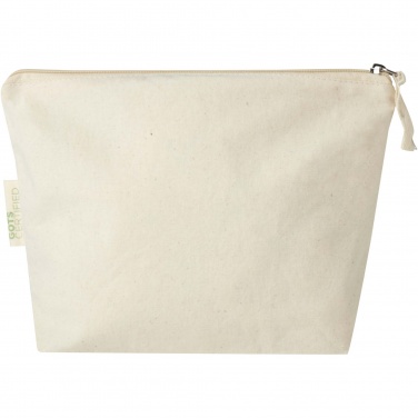 Logotrade corporate gift image of: Orissa 180 g/m² organic toiletry bag 1L