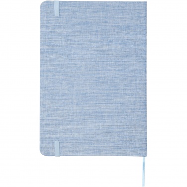 Logo trade promotional giveaway photo of: Ramona A5 cotton notebook