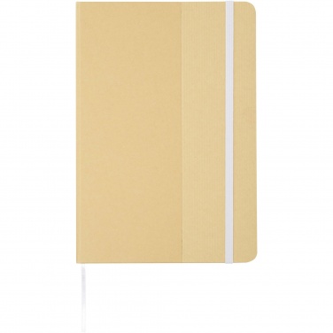 Logotrade corporate gift image of: Nelida A5 recycled cardboard hard cover notebook