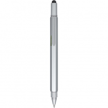 Logo trade promotional merchandise image of: Dora recycled aluminium multifunctional pen