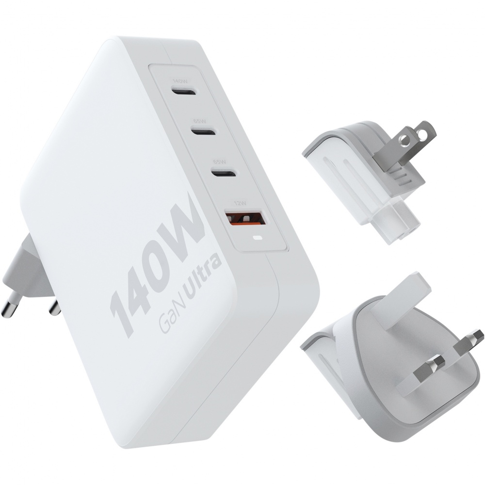 Logo trade promotional product photo of: Xtorm XVC2140 GaN Ultra 140W travel charger with 240W USB-C PD cable