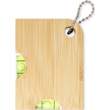 Logotrade promotional products photo of: Levo bamboo bottle opener with level 