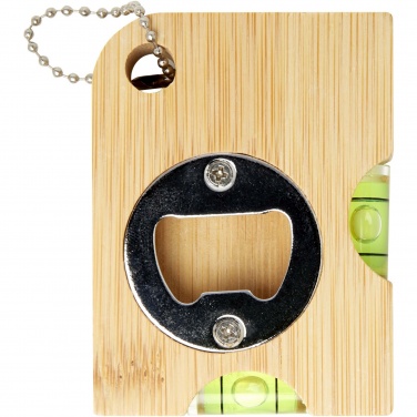 Logotrade promotional giveaways photo of: Levo bamboo bottle opener with level 