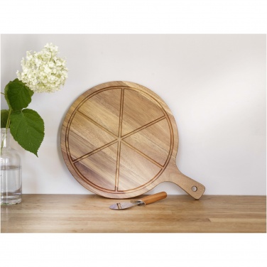 Logo trade promotional gifts image of: Timberito pizza set