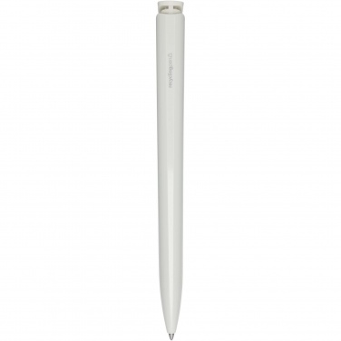 Logo trade corporate gifts image of: Lucia recycled plastic ballpoint pen