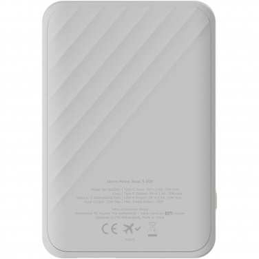 Logo trade promotional products image of: Xtorm XG205 Go2 12W 5.000 mAh fast charge power bank 