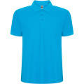 Pegaso Premium short sleeve men's polo, Turquois