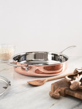 Logo trade promotional merchandise picture of: VINGA Baron copper sauté pan