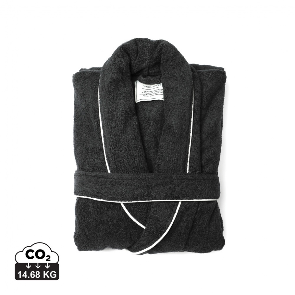 Logotrade promotional giveaways photo of: VINGA Harper bathrobe S/M