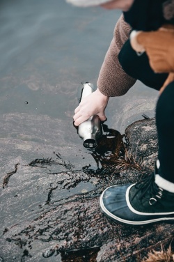 Logotrade promotional product image of: VINGA Miles Large Thermos Bottle 1000 ml