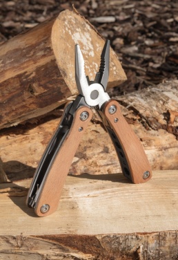 Logo trade promotional giveaways image of: Wood multitool