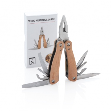 Logo trade advertising products picture of: Wood multitool