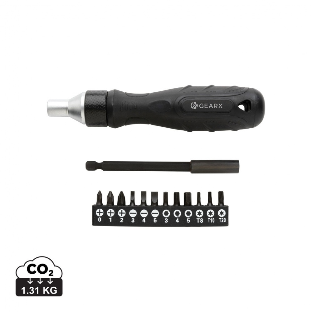 Logotrade advertising product picture of: Gear X ratchet screwdriver