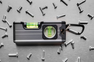 Logo trade advertising products image of: Magnetic level ruler medium