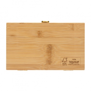 Logo trade promotional merchandise photo of: Carvine 21 pcs bamboo tool set