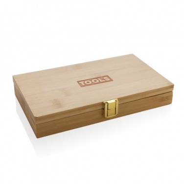 Logotrade promotional gift picture of: Carvine 21 pcs bamboo tool set