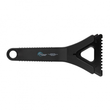 Logotrade promotional item picture of: Polard RCS certified recycled plastic 3-in-1 ice scraper