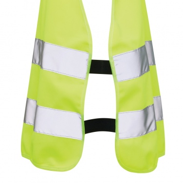 Logotrade promotional items photo of: GRS recycled PET high-visibility safety vest 7-12 years