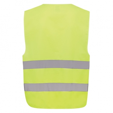 Logo trade promotional items picture of: GRS recycled PET high-visibility safety vest