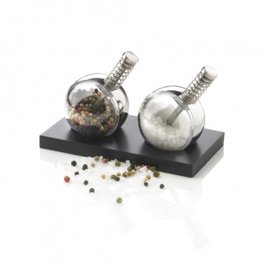 Logo trade promotional items image of: Planet pepper & salt set