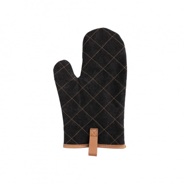 Logo trade corporate gifts image of: Deluxe canvas oven mitt