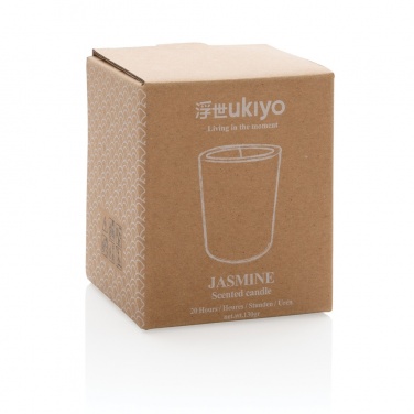 Logotrade advertising products photo of: Ukiyo small scented candle in glass