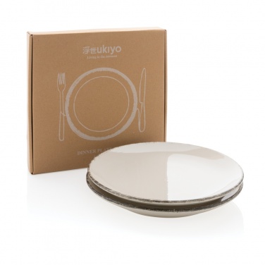 Logotrade promotional product picture of: Ukiyo dinner plate set of 2