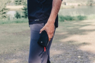 Logotrade advertising product image of: RCS recycled nubuck PU pouch first aid set mailable