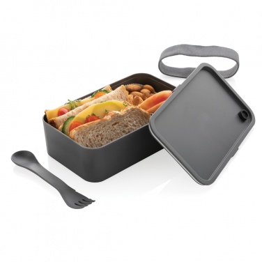 Logo trade promotional giveaways picture of: PP lunchbox with spork