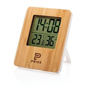 Logotrade advertising product image of: Bamboo weather station