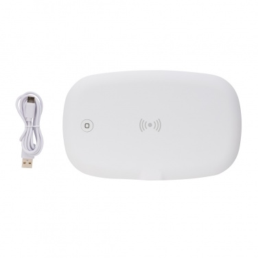 Logo trade promotional product photo of: UV-C steriliser box with 5W wireless charger
